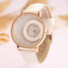 Load image into Gallery viewer, New Top Luxury Brand Leather Quartz Watch Women Ladies Fashion Bracelet Rhinestone Wristwatches Clock female relogio feminino