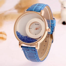 Load image into Gallery viewer, New Top Luxury Brand Leather Quartz Watch Women Ladies Fashion Bracelet Rhinestone Wristwatches Clock female relogio feminino