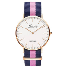 Load image into Gallery viewer, Hot Luxury Brand Nylon Fashion Women Bracelet Quartz Watch Men Ladies Wrist Watch Wristwatches Clock Relojes Mujer Relogio