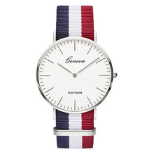 Load image into Gallery viewer, Hot Luxury Brand Nylon Fashion Women Bracelet Quartz Watch Men Ladies Wrist Watch Wristwatches Clock Relojes Mujer Relogio
