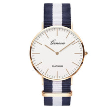 Load image into Gallery viewer, Hot Luxury Brand Nylon Fashion Women Bracelet Quartz Watch Men Ladies Wrist Watch Wristwatches Clock Relojes Mujer Relogio
