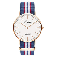 Load image into Gallery viewer, Hot Luxury Brand Nylon Fashion Women Bracelet Quartz Watch Men Ladies Wrist Watch Wristwatches Clock Relojes Mujer Relogio
