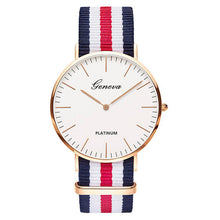 Load image into Gallery viewer, Hot Luxury Brand Nylon Fashion Women Bracelet Quartz Watch Men Ladies Wrist Watch Wristwatches Clock Relojes Mujer Relogio
