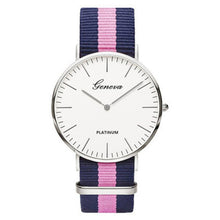 Load image into Gallery viewer, Hot Luxury Brand Nylon Fashion Women Bracelet Quartz Watch Men Ladies Wrist Watch Wristwatches Clock Relojes Mujer Relogio
