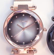 Load image into Gallery viewer, 2019 Magnet Magnetic Force Unique Creative Band Women Luxury Quartz Watches Ladies Dress Wristwatches Watch NO Box&amp;Bracelet
